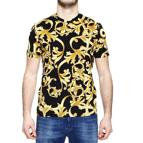versace half sleeve shirt